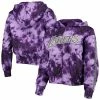 Best Pirce ✨ Unbranded 👩 Women's Mitchell & Ness Purple Los Angeles Lakers Galaxy Sublimated Windbreaker Pullover Full-Zip Hoodie ✔️