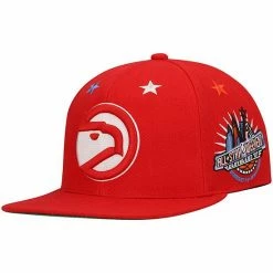 Best reviews of ❤️ Unbranded Men's Mitchell & Ness Red Atlanta Hawks Hardwood Classics 1997 NBA All-Star Weekend Top Star Snapback Hat 😍