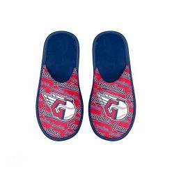 Coupon 🌟 Unbranded Youth FOCO Cleveland Guardians Scuff Wordmark Slide Slippers 🛒