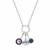 Deals ✔️ Unbranded 👩 Women's New England Patriots Three-Charm Necklace 👍