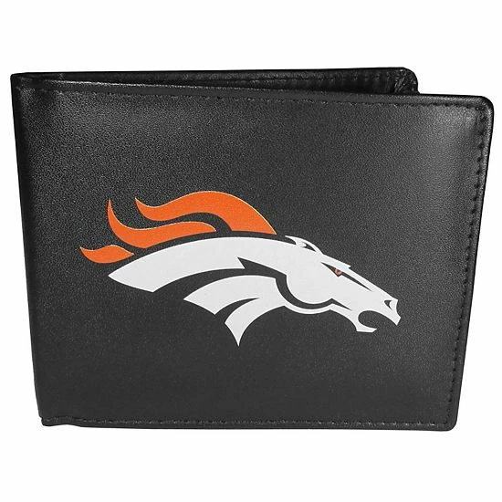 New ๐งจ Unbranded Denver Broncos Logo Bi-Fold Wallet ๐ฅ