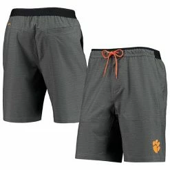 Brand new 🔥 Unbranded Men's Columbia Heathered Gray Clemson Tigers Twisted Creek Omni-Shield Shorts 😍