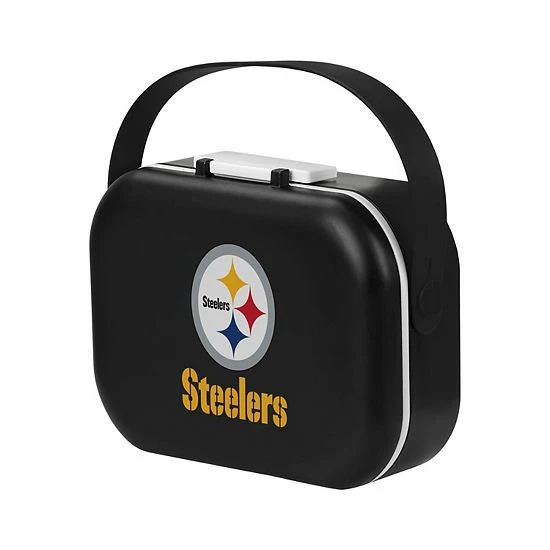 Cheap 👍 Unbranded FOCO Pittsburgh Steelers Hard Shell Compartment Lunch Box 🎉 - Image 2