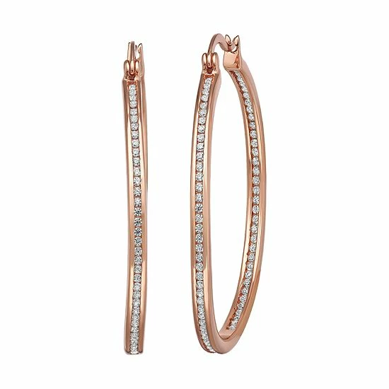 Best Pirce ๐งจ Unbranded Sterling Silver & Cubic Zirconia Hoop Earrings ๐ฏ - Image 3