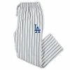 Cheap 🥰 Unbranded Men's Concepts Sport White/Royal Los Angeles Dodgers Big & Tall Pinstripe Sleep Pants 😍