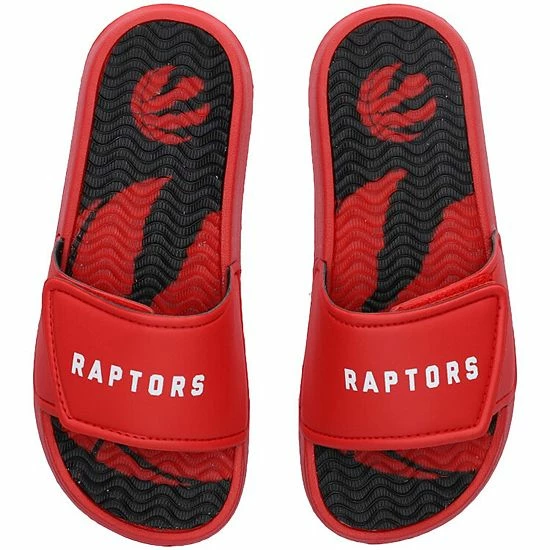 Best Pirce ๐ Unbranded Youth FOCO Toronto Raptors Gel Slide ๐ฉด Sandals โญ