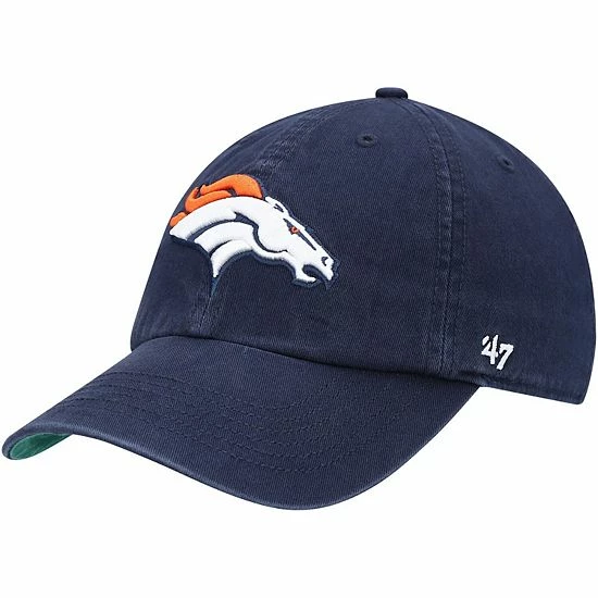Budget ๐คฉ Unbranded Men's '47 Navy Denver Broncos Franchise Logo Fitted Hat ๐