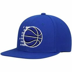 Deals 🤩 Unbranded Men's Mitchell & Ness Blue Orlando Magic Hardwood Classics Team Ground 2.0 Snapback Hat ✔️
