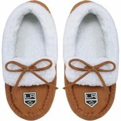 Hot Sale 👏 Unbranded Youth FOCO Los Angeles Kings Moccasin Slippers 🛒