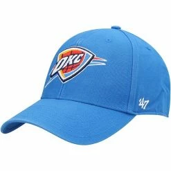 Best Pirce 👍 Unbranded Men's '47 Blue Oklahoma City Thunder MVP Legend Adjustable Hat 😀