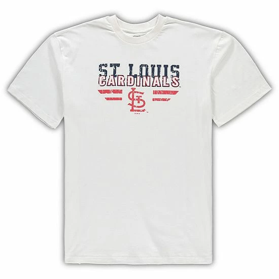 Cheap 🔔 Unbranded Men's Concepts Sport White/Navy St. Louis Cardinals Big & Tall Pinstripe Sleep Set 🌟 - Image 3