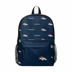 Brand new 😉 Unbranded FOCO Denver Broncos Repeat Logo 🎒 Backpack ⭐