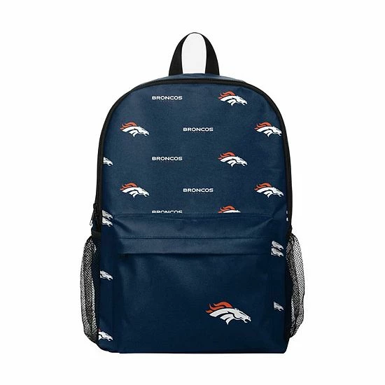 Brand new ๐ Unbranded FOCO Denver Broncos Repeat Logo ๐ Backpack โญ