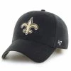 Wholesale ⭐ Unbranded Toddler '47 Black New Orleans Saints Basic MVP Adjustable Hat 🎁