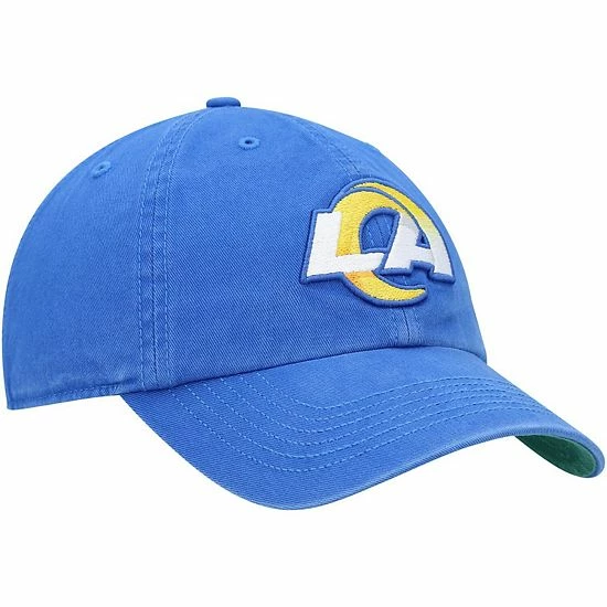 Wholesale 😀 Unbranded Men's '47 Royal Los Angeles Rams Franchise Logo Fitted Hat 🎁 - Image 4