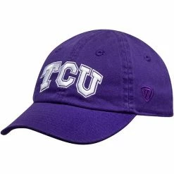 Wholesale 🎉 Unbranded Infant Top Of The World Purple TCU Horned Frogs Mini Me Adjustable Hat 🛒