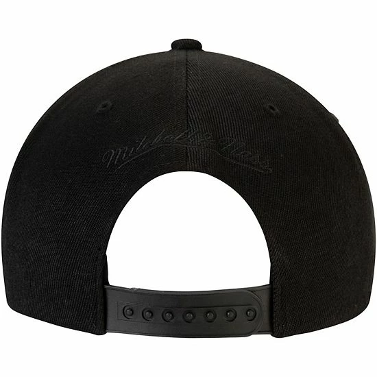 Wholesale ๐ Unbranded Men's Mitchell & Ness Black/Blue Oklahoma City Thunder Logo Adjustable Central Snapback Hat ๐งจ - Image 5