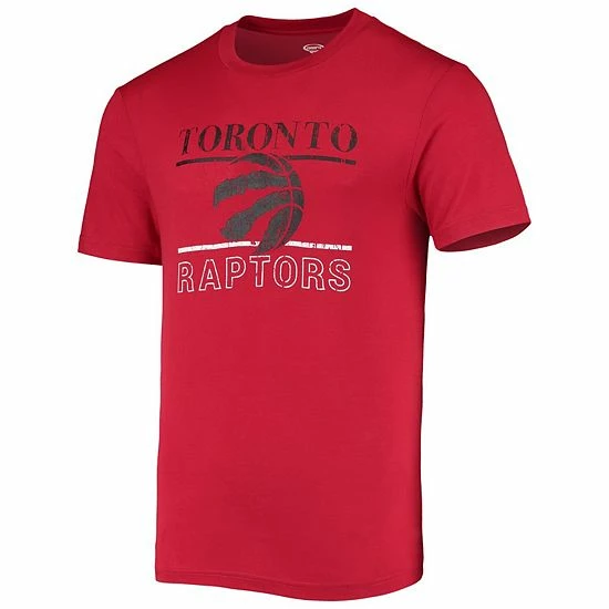 Outlet 🧨 Unbranded Men's Concepts Sport Red/Black Toronto Raptors Lodge T-Shirt & Pants Set ⭐ - Image 3
