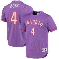 Best reviews of ✨ Unbranded Men's Mitchell & Ness Chris Bosh Purple Toronto Raptors 2003 Mesh Name & Number T-Shirt 😀