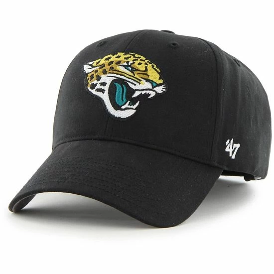 Cheapest ๐ Unbranded Youth '47 Black Jacksonville Jaguars Basic MVP Adjustable Hat ๐ฏ - Image 2
