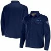 Best reviews of 😀 Unbranded Men's NFL X Darius Rucker Collection By Fanatics Navy Tennessee Titans Canvas Button-Up 👕 Shirt Jacket ❤️