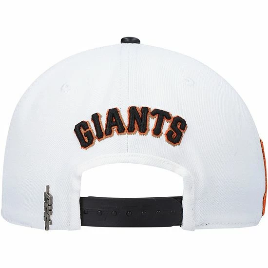 Cheapest ๐ Unbranded Men's Pro Standard White/Black San Francisco Giants Logo Snapback Hat ๐ - Image 5