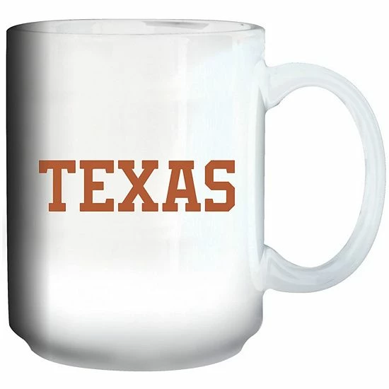 Best Pirce ๐ Unbranded Texas Longhorns 15oz. Primary Logo Mug โ - Image 3