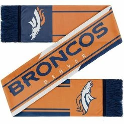 Buy 🔥 Unbranded FOCO Denver Broncos Color Wave Wordmark Scarf 💯