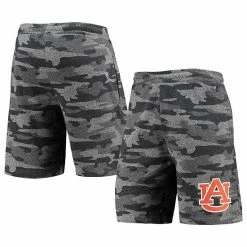 Best Sale 👏 Unbranded Men's Concepts Sport Charcoal/Gray Auburn Tigers Camo Backup Terry Jam Lounge Shorts 💯