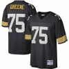 Coupon 🔔 Unbranded Men's Mitchell & Ness Joe Greene Black Pittsburgh Steelers Legacy Replica Jersey 🌟