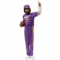 Outlet 🤩 Unbranded Youth Purple Minnesota Vikings Game Day Costume 😉