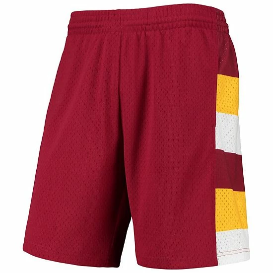Deals ๐ Unbranded Men's Mitchell & Ness Wine Cleveland Cavaliers 1979-80 Hardwood Classics Swingman Shorts ๐ - Image 3