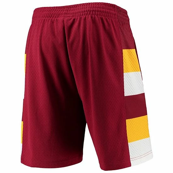 Deals ๐ Unbranded Men's Mitchell & Ness Wine Cleveland Cavaliers 1979-80 Hardwood Classics Swingman Shorts ๐ - Image 4