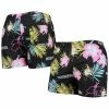 Promo 🎉 Unbranded Men's FOCO Black Indiana Hoosiers Neon Floral Swim Trunks 🔥