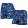 Hot Sale 🛒 Unbranded Men's FOCO Royal Air Force Falcons Island Palm Swim Trunks 🎁