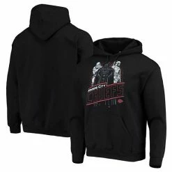 Budget 🔔 Unbranded Men's Junk Food Black Kansas City Chiefs Star Wars Empire Pullover Hoodie 🎉