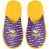 Discount 🧨 Unbranded Youth FOCO Minnesota Vikings Team Scuff Slippers 😉
