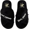 Outlet 🛒 Unbranded 👩 Women's FOCO Army Black Knights Script Cross Slide Slippers 🔥