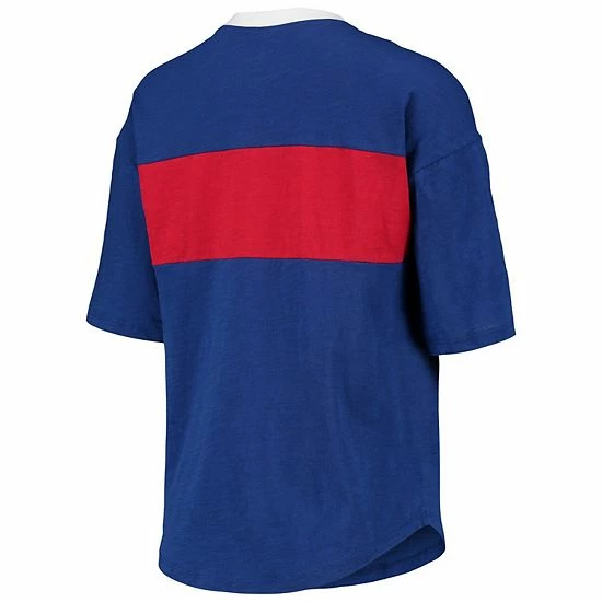 Cheapest ๐ Unbranded ๐ฉ Women's Touch Royal/Red Chicago Cubs Lead Off Notch Neck T-Shirt ๐ - Image 4