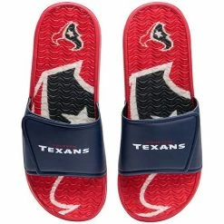 Cheapest 🔔 Unbranded Youth FOCO Houston Texans Gel Slide 🩴 Sandals ✨