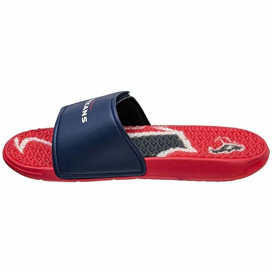 Cheapest ๐ Unbranded Youth FOCO Houston Texans Gel Slide ๐ฉด Sandals โจ - Image 3