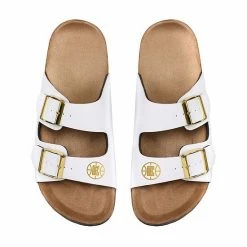 Cheap ❤️ Unbranded 👩 Women's FOCO LA Clippers Double-Buckle 🩴 Sandals 🔔