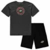 Best deal 🎉 Unbranded Men's Concepts Sport Black/Heathered Charcoal Minnesota Wild Big & Tall T-Shirt & Shorts Sleep Set 🥰