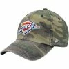 Hot Sale ⭐ Unbranded Men's '47 Camo Oklahoma City Thunder Clean Up Adjustable Hat 🎉