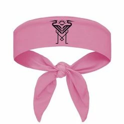 Budget 💯 Unbranded Pink Inter Miami CF Tie-Back Headband 🤩