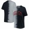 Flash Sale 😀 Unbranded 👩 Women's Gameday Couture Black Florida State Seminoles Find Your Groove Split-Dye T-Shirt 👍
