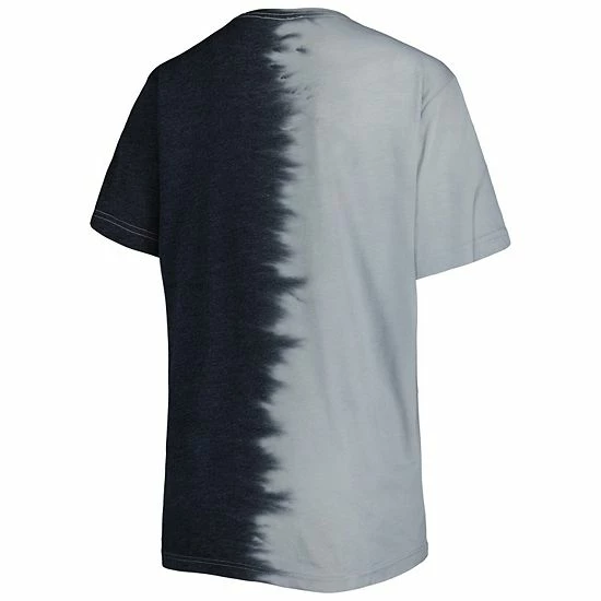 Flash Sale 😀 Unbranded 👩 Women's Gameday Couture Black Florida State Seminoles Find Your Groove Split-Dye T-Shirt 👍 - Image 4