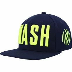 Outlet 👏 Unbranded Men's Mitchell & Ness Navy Nashville SC NASH Snapback Hat 😉