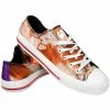Discount ❤️ Unbranded 👩 Women's Clemson Tigers Tie-Dye Canvas 👟 Shoe 😍