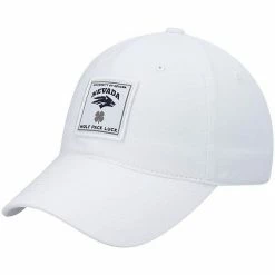 Brand new 👏 Unbranded Men's White Nevada Wolf Pack Dream Adjustable Hat 🎉